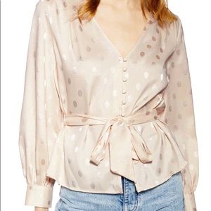 Topshop silk blouse